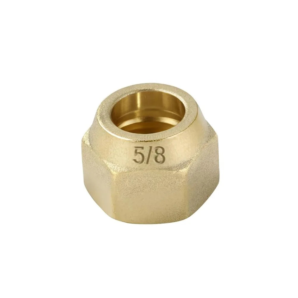 Brass Flare Nut Tube Fittings – 1/8" to 3/4" Sizes | Threaded Flare Tube Fitting Nixie 5-8-