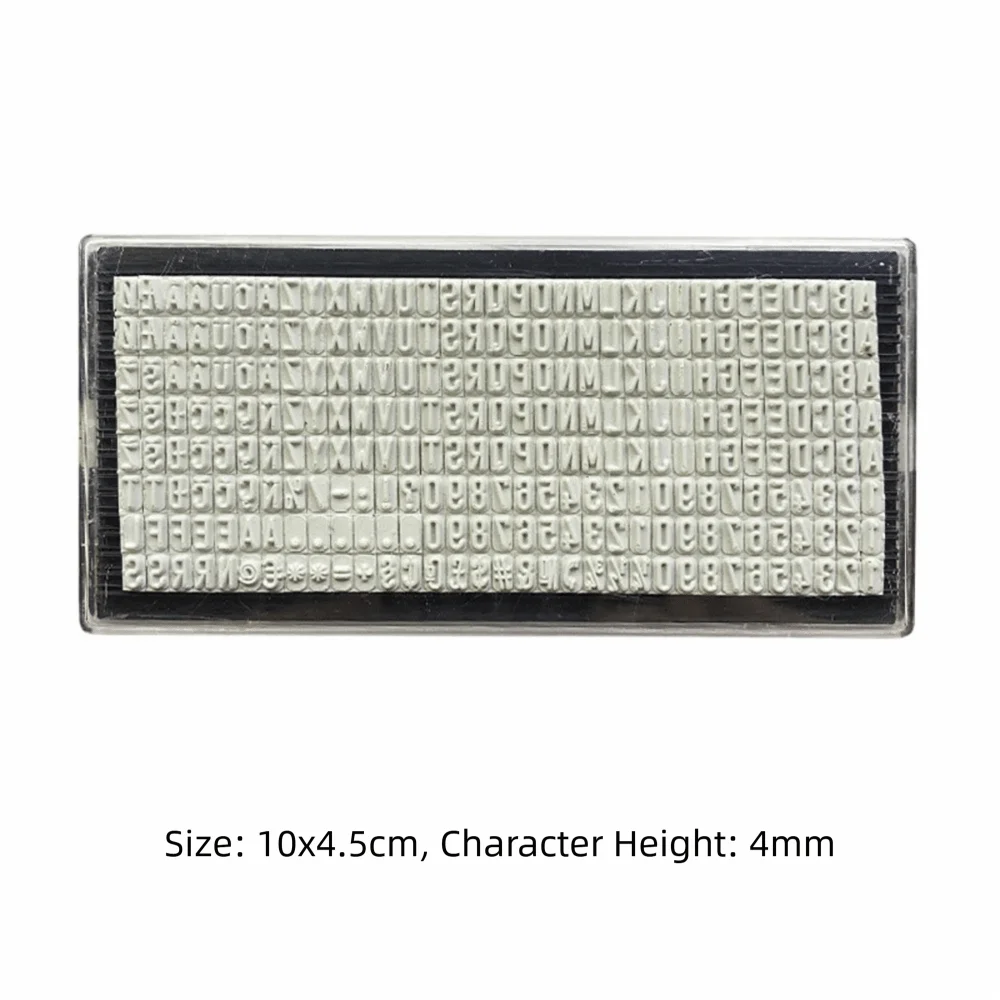 DIY Self-Inking Stamp Kit – Multi-Size Monogram Stamp Set