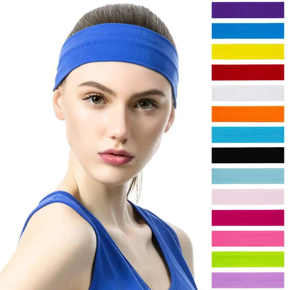 10 Pcs Elastic Headbands for Women – Yoga, Sports & Makeup Elastic Headband Set Nixie