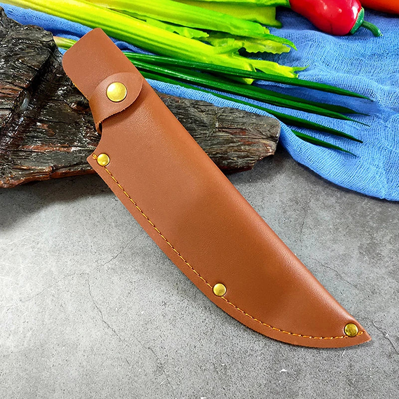 Leather Knife Sheath – Chef & Butcher Full Tang Knife Cover