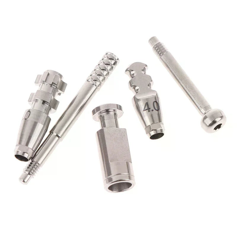 Titanium Alloy Dental Implant Abutment Transfer Coping Set