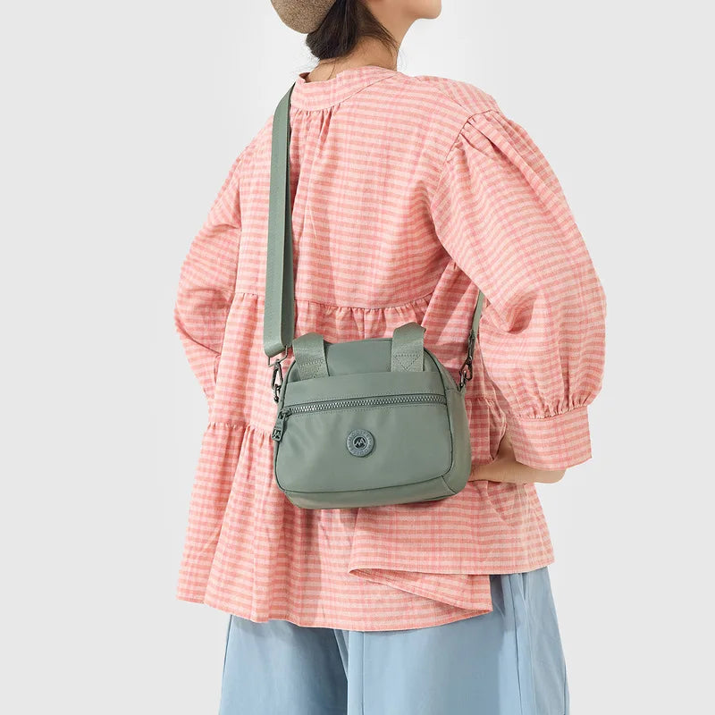 Nixie Women's Mini Nylon Crossbody Shoulder Bag – Lightweight Mini Crossbody Handbag Nixie