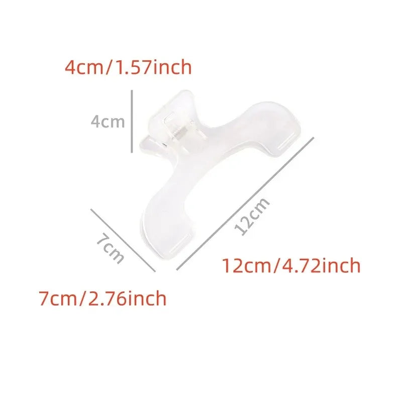 Kawaii Book Reading Clips – Frosted Transparent Page Holder Book Page Clip Nixie