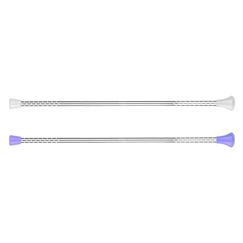 Stainless Steel Twirling Baton | Non-Slip Handle | 21 Inch Twirling Baton Nixie