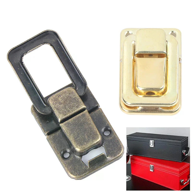 Vintage Toggle Latch Hasp Lock for Wooden Box, Chest & Gift Case