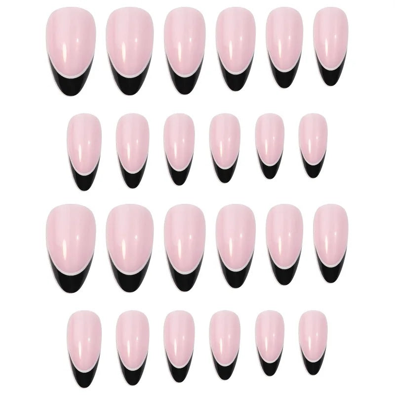 Handmade French Press On Nails L Size 24pcs | Nixie Press On Nails Nixie