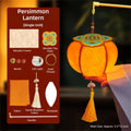 Persimmon RUYI Chinese New Year Lantern Kit with Light Festive Lantern Kit Nixie RUYI