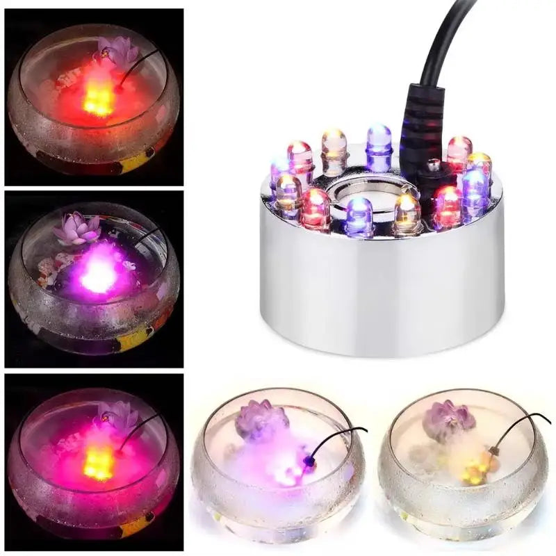 Ultrasonic LED Fog Mist Maker – Halloween & Pond Fogger