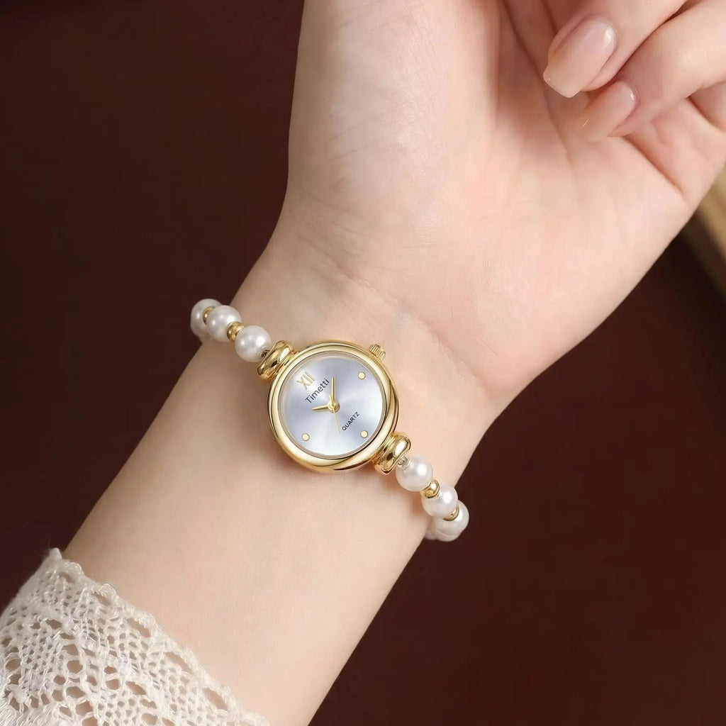 Roman Numeral Bracelet Quartz Watch – Light Luxury Style Bracelet Quartz Watch Nixie