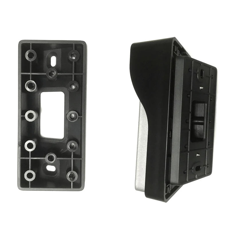 No-Drill Video Doorbell Wall Mount Bracket | Black