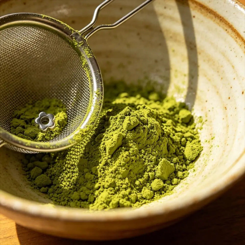 Stainless Steel Matcha Sifter Beads | Flower Shape, 3 or 4 Pc