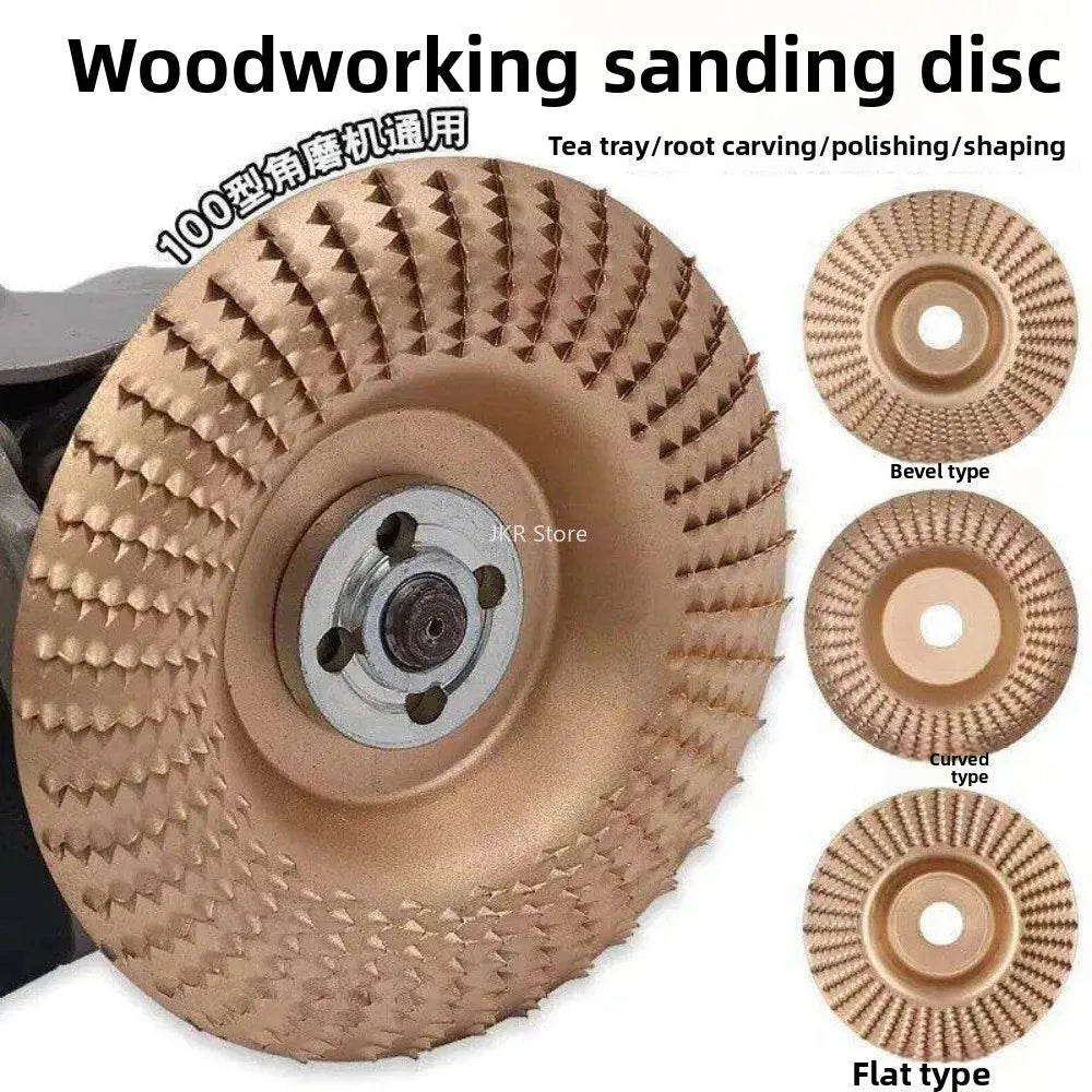 Rotary Wood Carving Disc Abrasive Wheel for Angle Grinder Abrasive Carving Disc Nixie