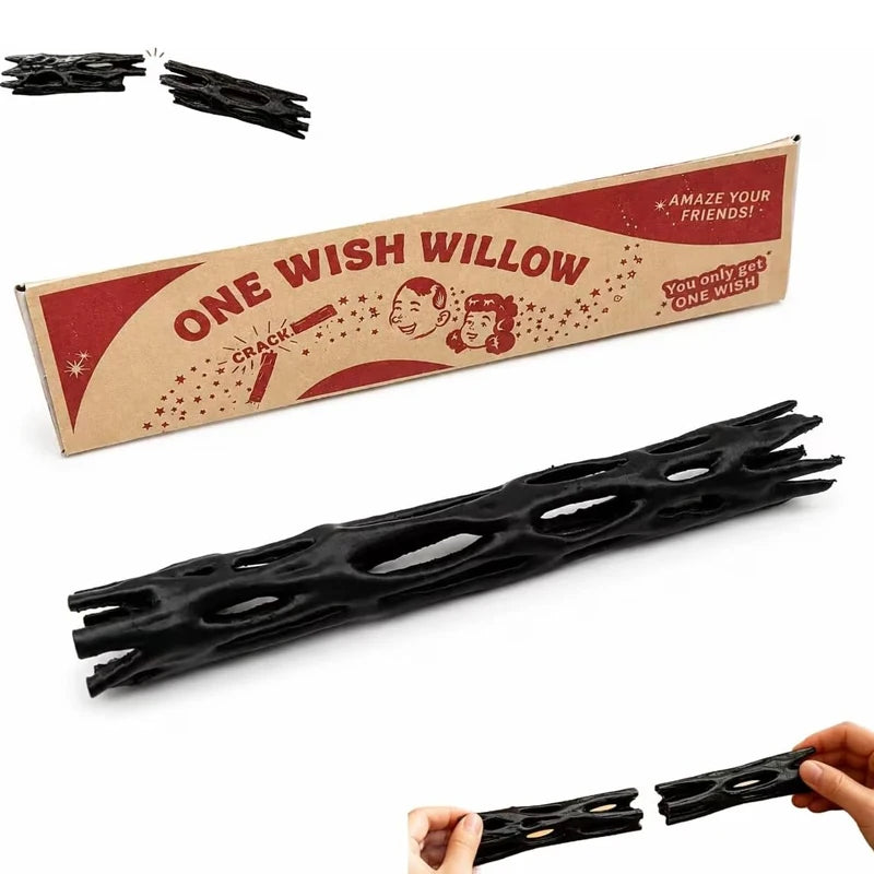 3D Printed Wishing Willow Snap Stick – Breakable Lucky Charm Gift Novelty Lucky Charm Nixie
