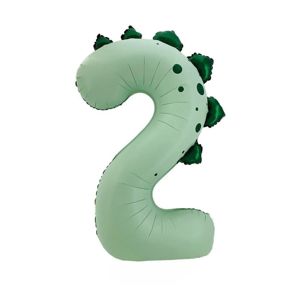 Matte Finish Number Foil Balloons – Birthday Party Decor