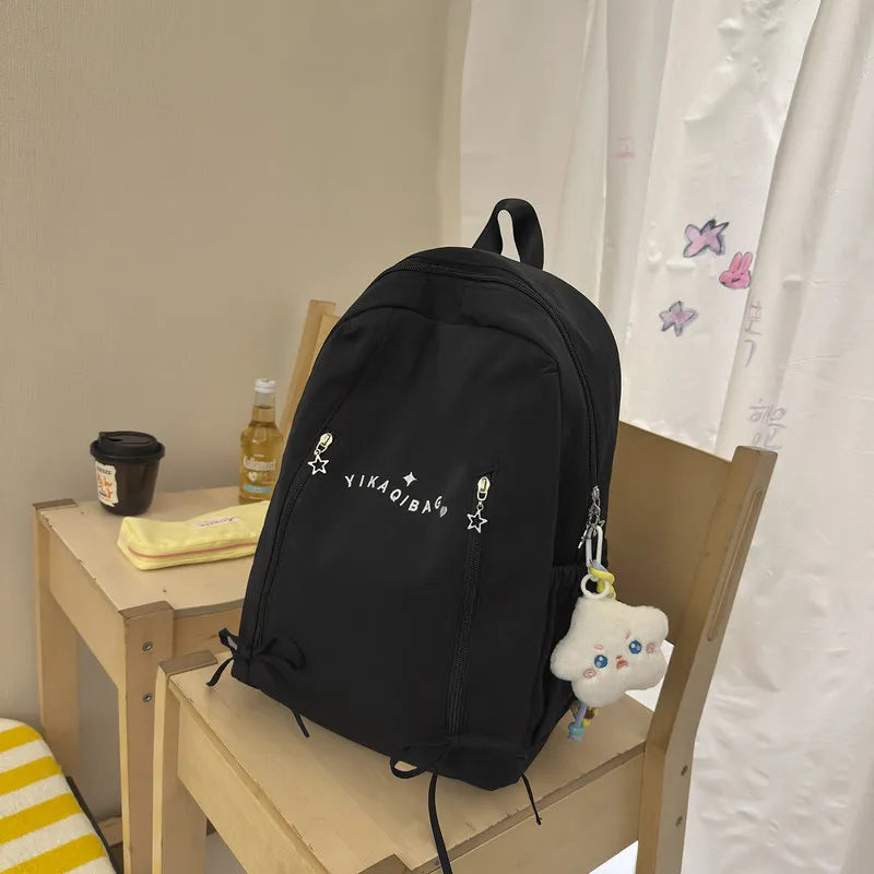 Korean Lightweight Waterproof Backpack for Women & Students