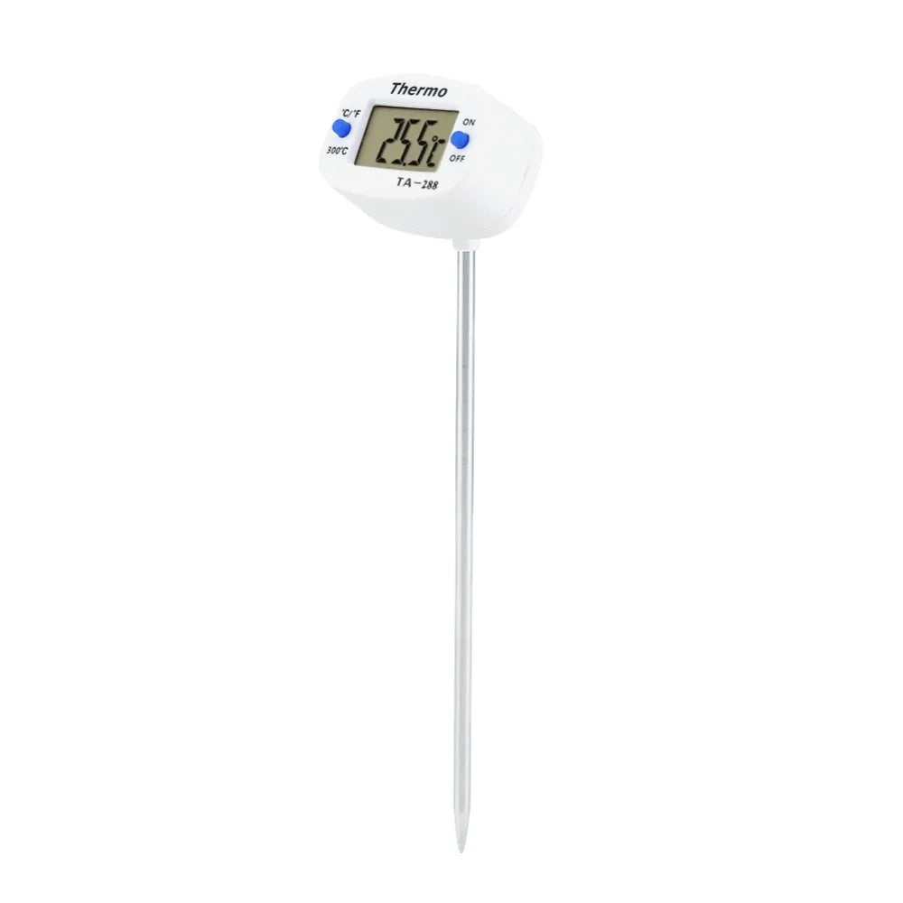 Digital Probe Food Thermometer – LCD, °C/°F, Stainless Steel