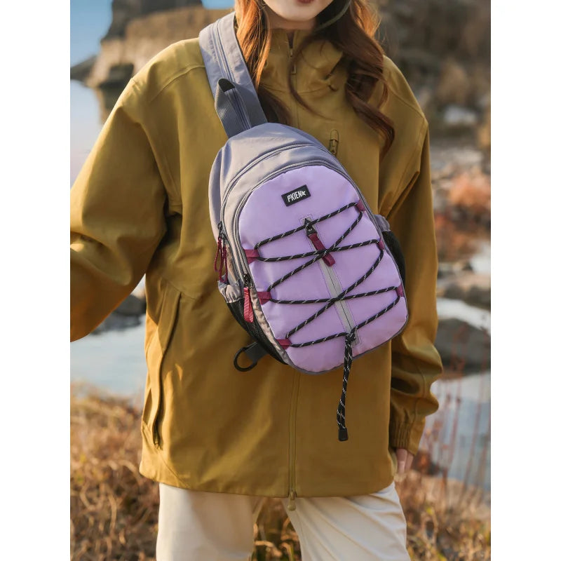 Nixie Dual-Use Chest Bag Crossbody Backpack – Unisex Crossbody Chest Backpack Nixie