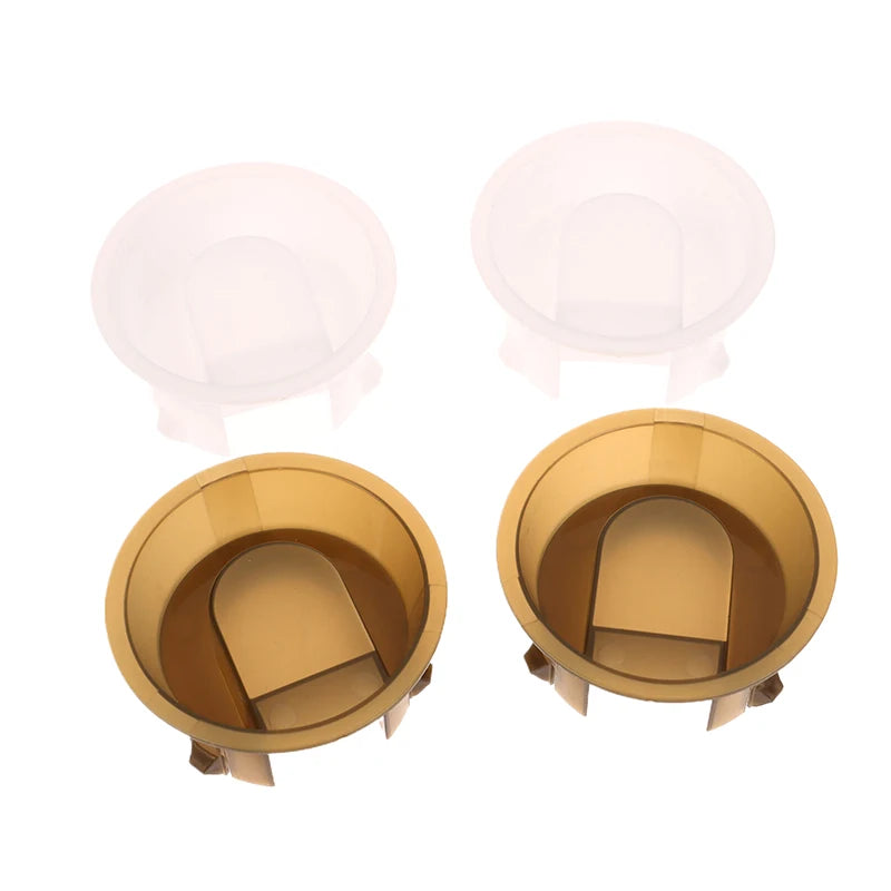 2Pcs Acrylic Dustproof Pitcher Lids – Leak-Proof Carafe Caps