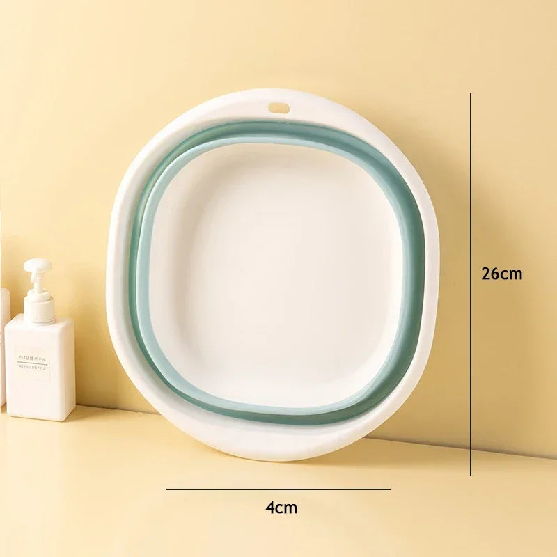Foldable Wash Basin Portable Collapsible Bucket S/M/L