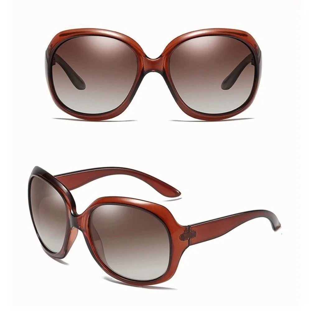 Oversized Gradient Sunglasses Women – UV Protection Eyewear Oversized Sunglasses Nixie Style 8