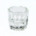 Octagonal Glass Dappen Dish for Acrylic Nail Art | Crystal Cup Nail Art Dappen Dish Nixie 3.3x3.3cm 601-700ml