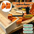 Woodworking Quick Clamp Adapter Set – 90° Corner Grip Tool Woodworking Clamp Set Nixie Grey