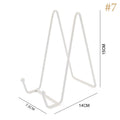 Iron Art Display Stand – Plate, Book, Photo & Magazine Holder Decorative Display Stand Nixie 7