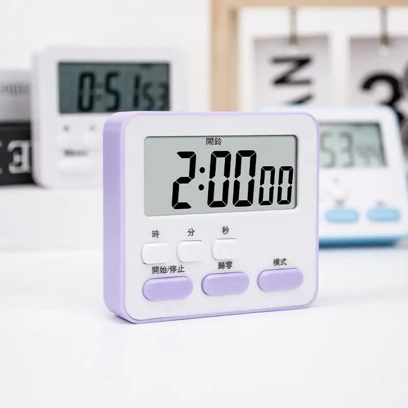 Digital Kitchen Timer Countdown Alarm Clock Stopwatch