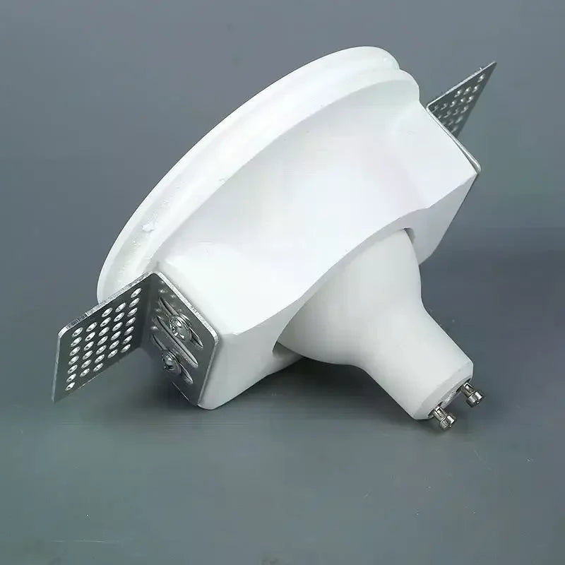 Recessed Gypsum Ceiling Downlight GU10 LED Borderless Frame Ceiling Downlight Frame Nixie