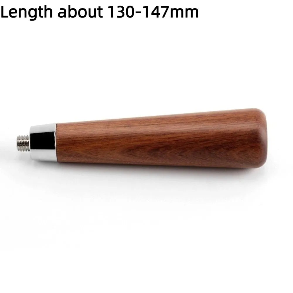 M10 Revolving Wood Portafilter Handle for 51/53/58mm Espresso Portafilter Handle Nixie