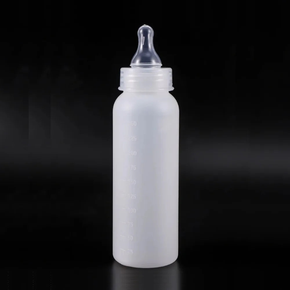 250ml Pet Nursing Feeding Bottle with Silicone Nipple Pet Nursing Bottle Nixie 1