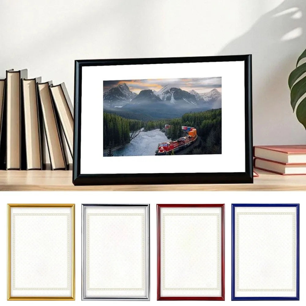 A4 PVC Certificate Frame – Diploma, License & Photo Display Picture Frame Nixie