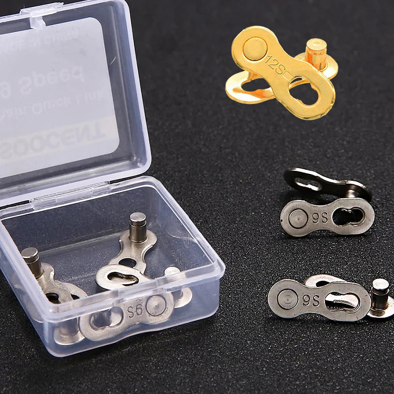 5 Pairs Bike Chain Quick Links 6–12 Speed Connectors Bicycle Chain Connector Nixie