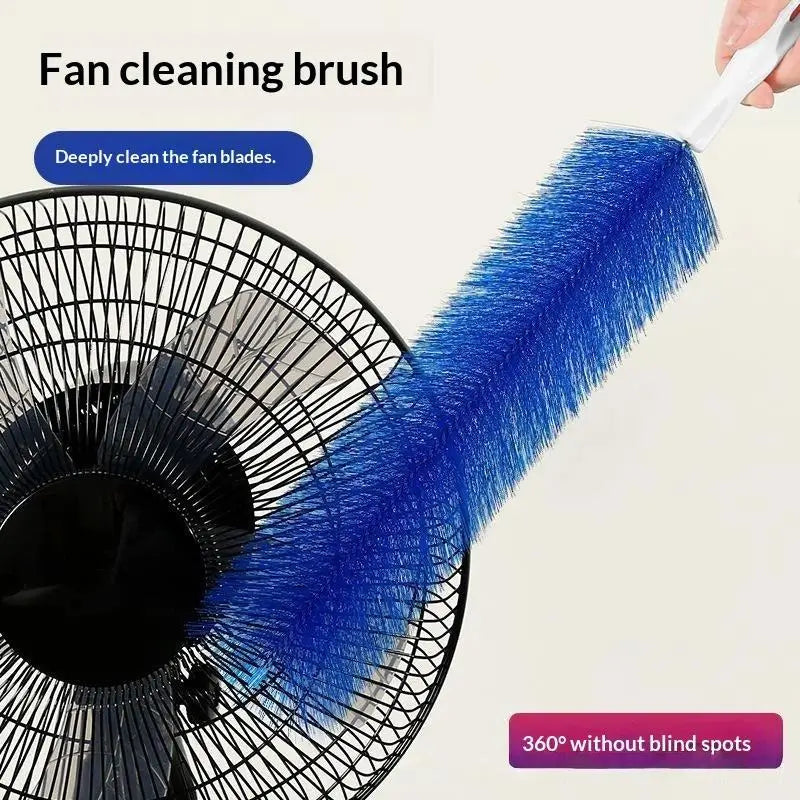 Fan Cleaning Brush 360° Flexible Bristle – No Disassembly Needed