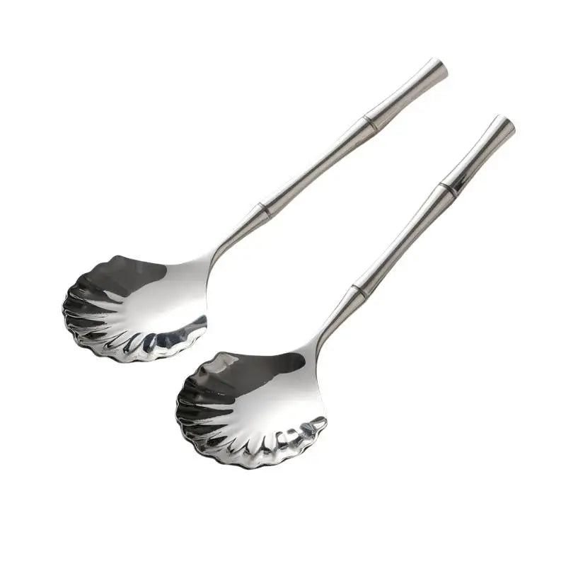 Seashell Stainless Steel Dessert Spoon | Tea & Coffee Stirrer Gift Dessert Spoon Nixie