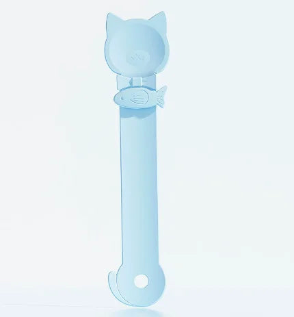 Long Handle Cat Squeeze Feeder Spoon – Treat Dispenser for Pets Pet Feeder Spoon Nixie blue