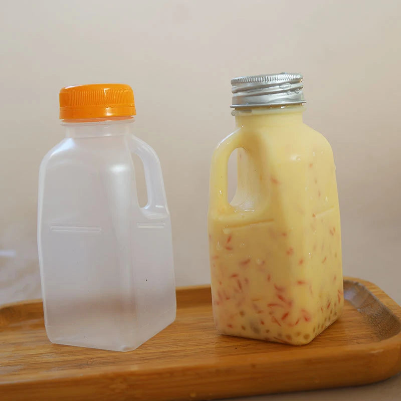Transparent Kids Water Bottle 320ml BPA-Free Plastic with Lid Kids Water Bottle Nixie