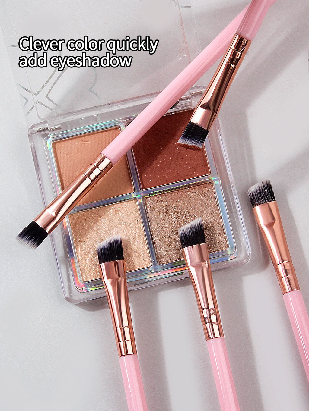 Eye Makeup Brush Set – Eyeliner, Eyebrow & Detail Brushes Eye Makeup Brush Set Nixie