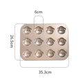Cat Paw Non-Stick Cake Mold – 6/12 Cavity Carbon Steel Baking Tray Cake Baking Mold Nixie Gold 12-hole Monkey