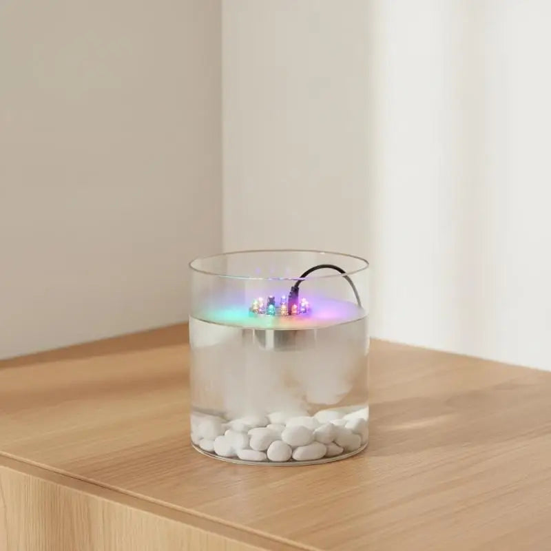 LED Ultrasonic Pond Fogger Mist Maker – Colorful Lights Ultrasonic Pond Fogger Nixie