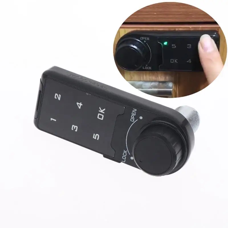 Touch Keypad RFID Digital Cabinet Lock | Password Access Electronic Cabinet Lock Nixie