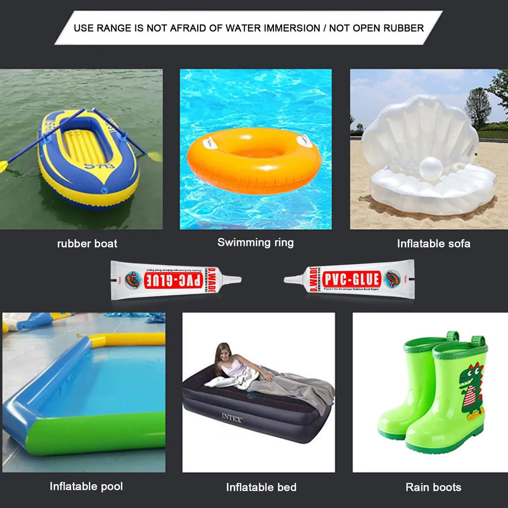 60g PVC Inflatable Repair Glue | High Viscosity Adhesive PVC Repair Adhesive Nixie