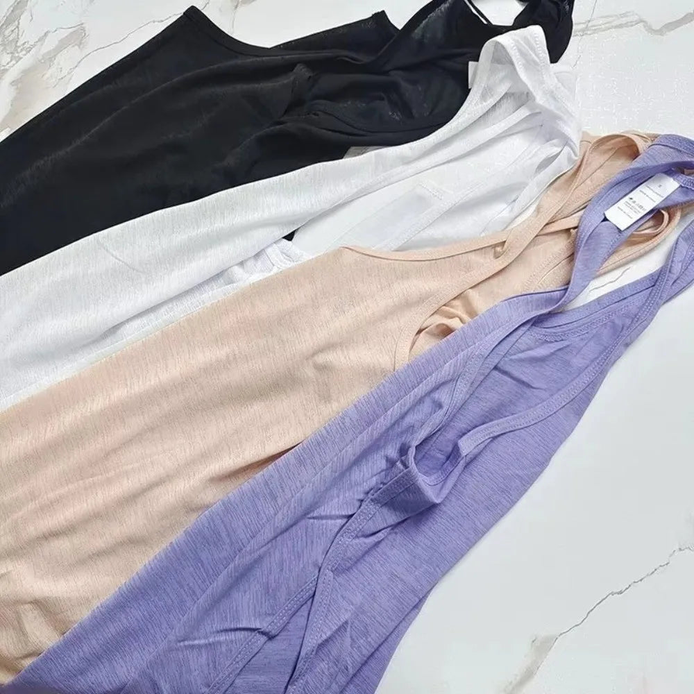 Women's Quick Dry Mesh Yoga Vest – Breathable Loose Gym Top Yoga Tank Top Nixie