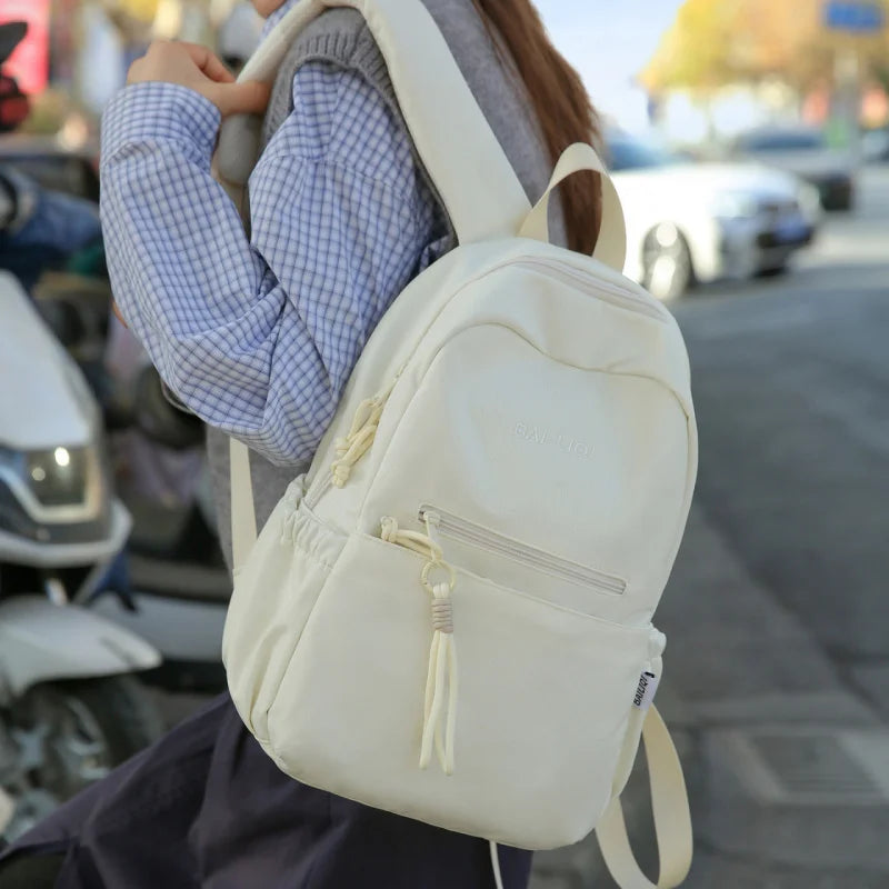 Nixie Lightweight Nylon Backpack for Women, Girls & School Nylon Backpack Nixie