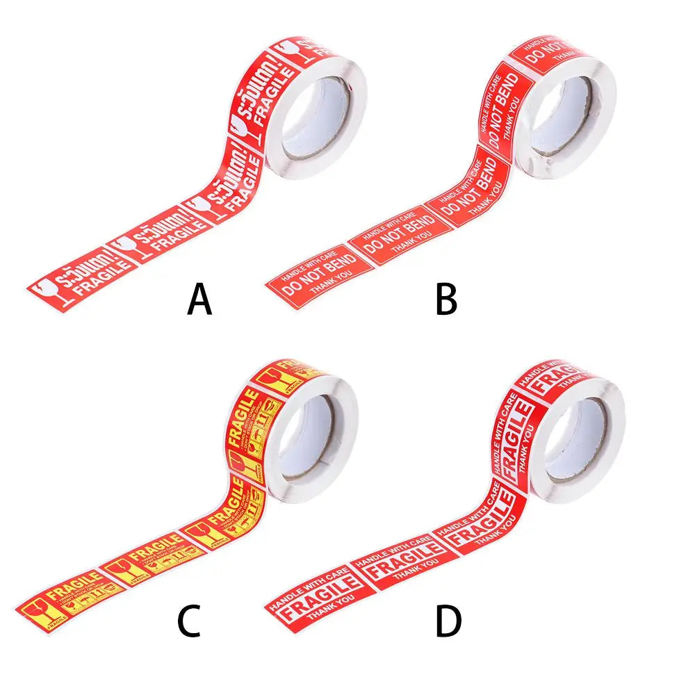 Fragile Handle With Care Warning Stickers 250pcs Roll Shipping Warning Stickers Nixie