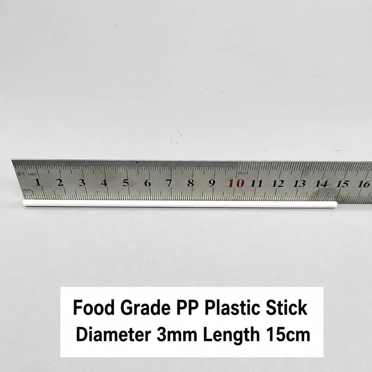 Hollow Plastic Cake Pop & Lollipop Sticks — 50 or 100 Pack Cake Pop Sticks Nixie