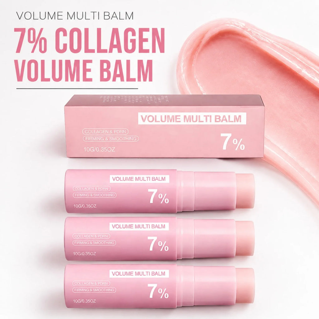 7% PDRN Pink Collagen Multi Balm – Face, Lip & Eye Moisturizer Collagen Balm Stick Nixie
