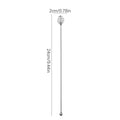 Stainless Steel Bartender Mixing Spoon | Reusable Drink Stirrer