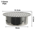 Round Hole Gutter Guard Net – 304 Stainless Steel Drain Filter Gutter Guard Filter Nixie 110mm Pipe