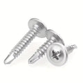 SUS410 M4.2 Round Head Self-Tapping Screws 50pcs – Drill Tail Self-Tapping Screws Nixie M4.2 50PCS M4.2X13MM